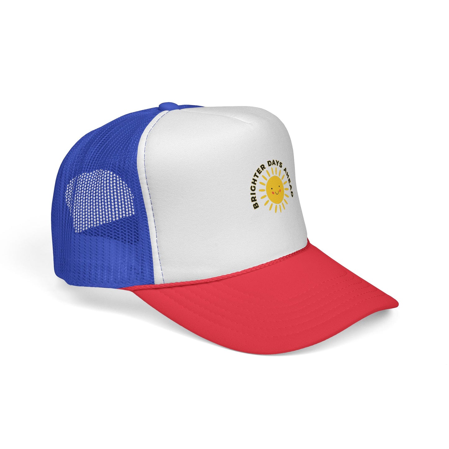 Sunshine Trucker Caps | Brighter Days Ahead | Funny Gift for Summer | Beach Accessory | Casual Outdoor Fun Hats