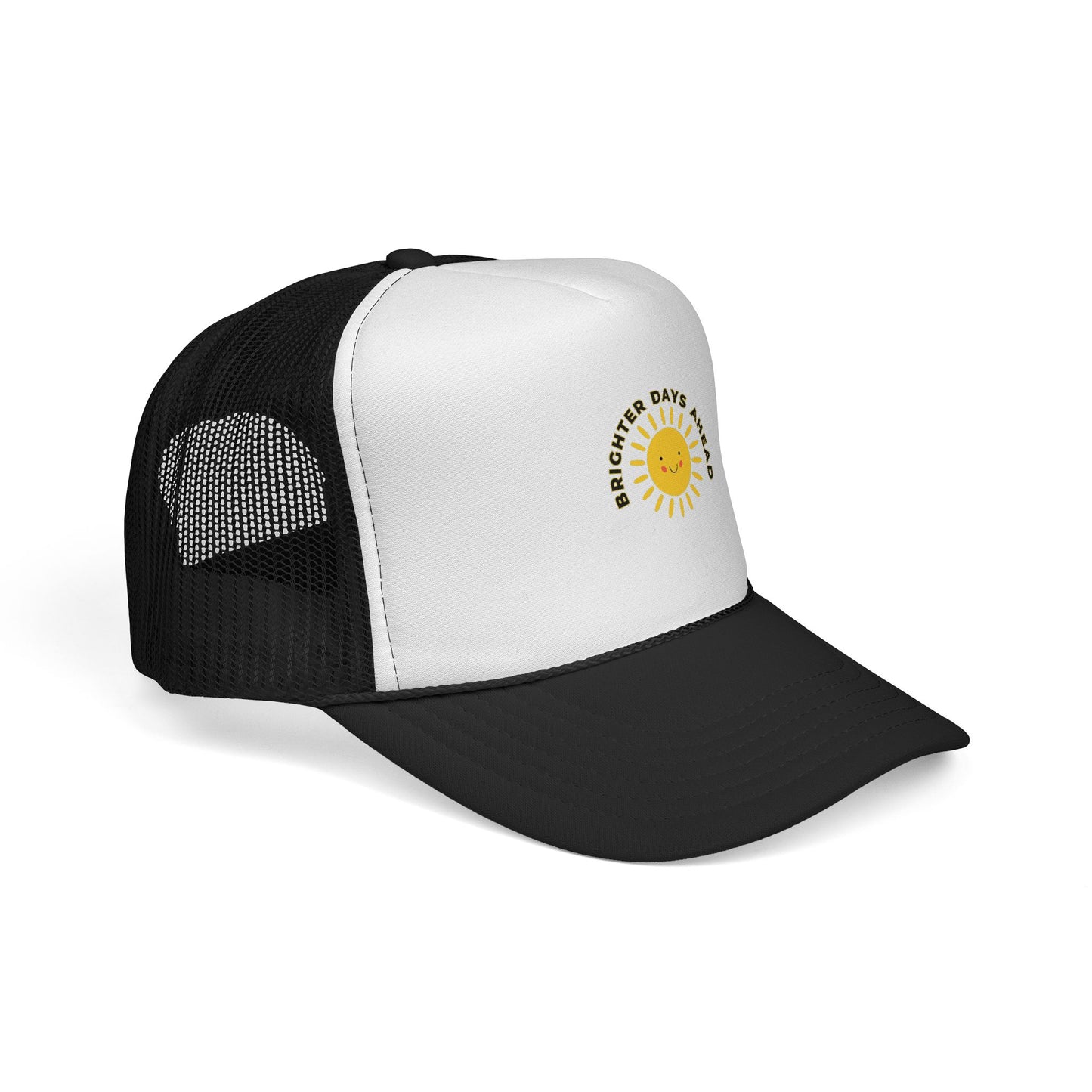 Sunshine Trucker Caps | Brighter Days Ahead | Funny Gift for Summer | Beach Accessory | Casual Outdoor Fun Hats