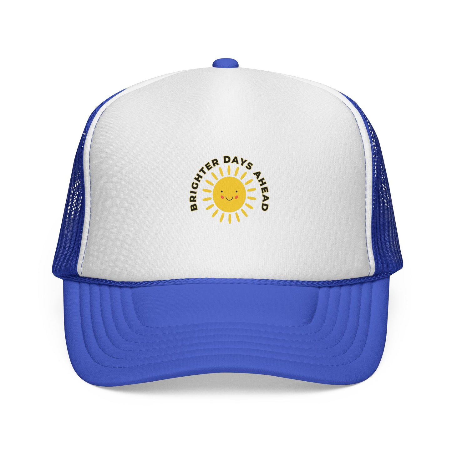 Sunshine Trucker Caps | Brighter Days Ahead | Funny Gift for Summer | Beach Accessory | Casual Outdoor Fun Hats
