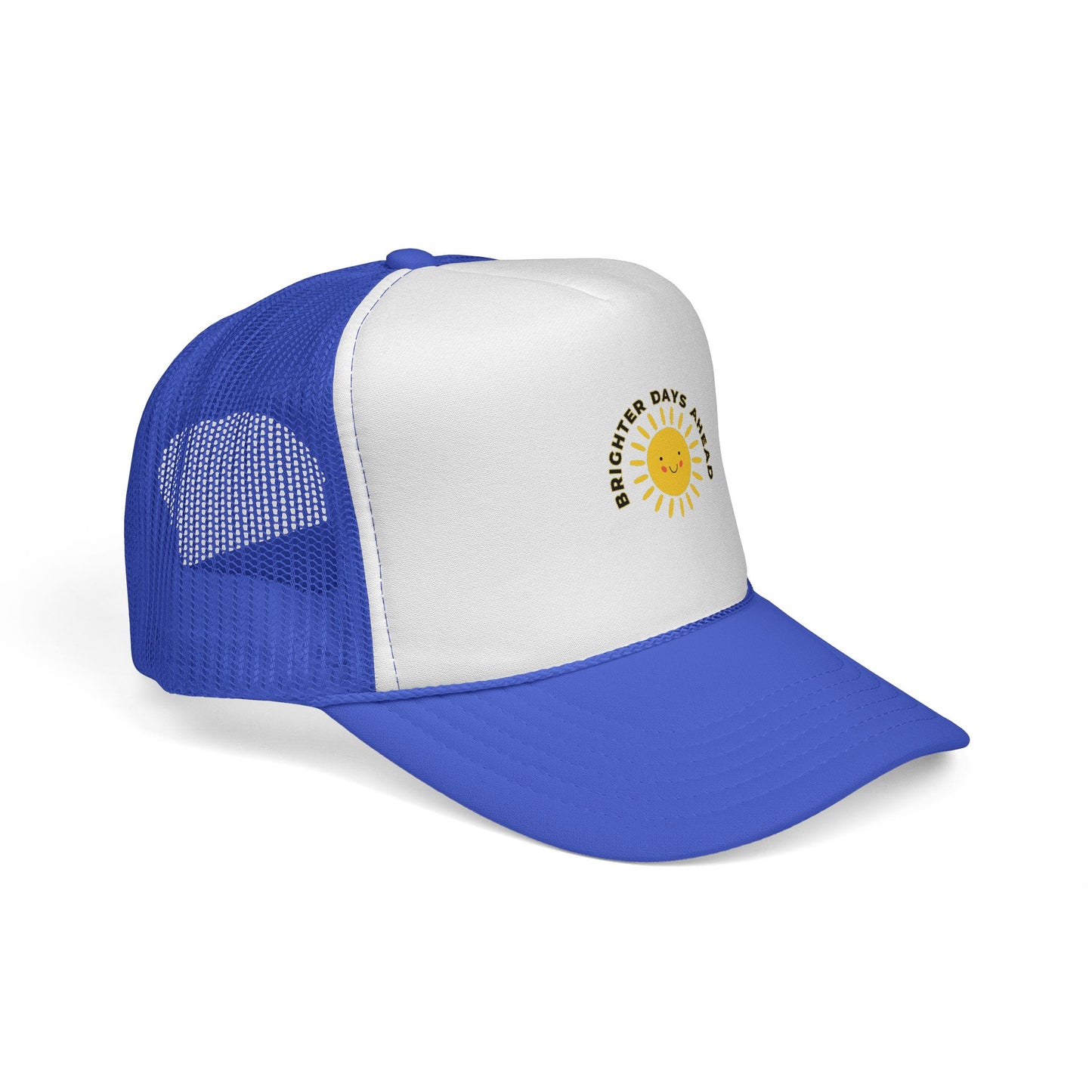 Sunshine Trucker Caps | Brighter Days Ahead | Funny Gift for Summer | Beach Accessory | Casual Outdoor Fun Hats