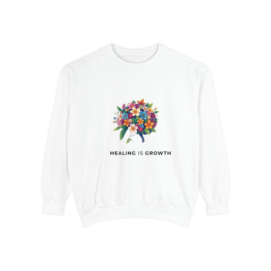 Healing is Growth T-Shirt – Mental Health Awareness Blooming Brain Design, Cozy Unisex Top, Gift for Friends, Spring Fashion, Comfort Wear, Inspirational Apparel